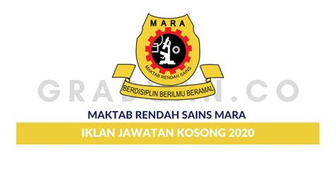 Majlis amanah rakyat, commonly abbreviated as mara), a malaysian government agency. Permohonan Jawatan Kosong Maktab Rendah Sains Mara (MRSM ...