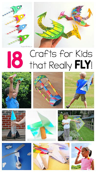 15 Crafts For Kids That Really Fly Buggy And Buddy