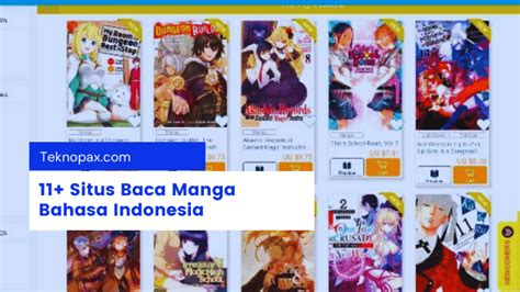 35 Situs Baca Manga Komik Online Bahasa Indonesia Terbaik
