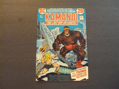 Kamandi 3 Bronze Age Dc Comics Jack Kirby 1972 Comic Joseph M Zunno