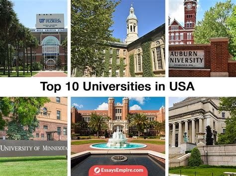 Why Not Study In One Of The Top 10 Universities Of The Usa