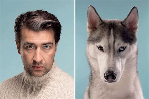 This Photographer Took Pictures Of Dogs And Their Owners Side By Side