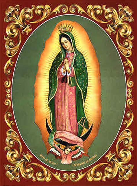 Banco De Imágenes Gratis 37 Estampas De La Virgen De Guadalupe