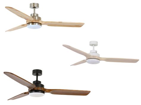 Expecting a little more than your average commercial fan? Ceiling Fan Shoalhaven 142cm / 56" with LED Light | Home ...