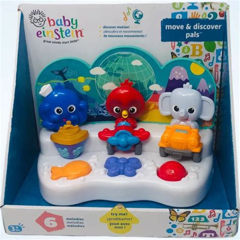 Baby Einstein Move And Discover Pals Musical Up Toy Nib 2499 Picclick
