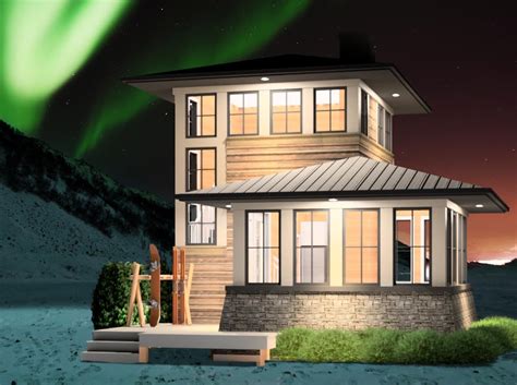 Check out these small house pictures and plans that maximize both function and style! Small House Design: North West Territories by Robinson ...