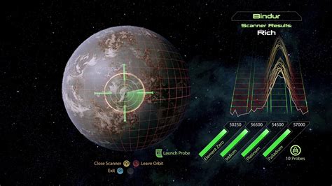 Mass Effect 2 Planet Scanningresource Mining Youtube