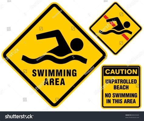 Swimming Hazard Signs Images Stock Photos And Vectors Shutterstock