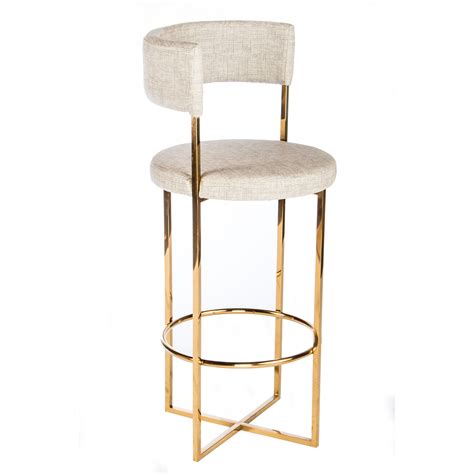 Maybe you would like to learn more about one of these? Statements by J Carrie 28" Bar Stool | Gold bar stools ...