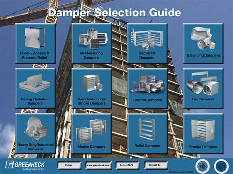 Pdf Damper Selection Guide Greenheck Usa · Damper Selection Guide