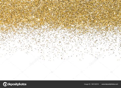 Gold Border Sequins Golden Shine Powder Glitter Shining Background