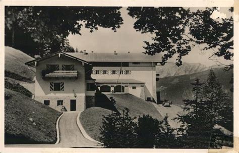 Hitlers House Obersalzberg Berghof Germany Postcard