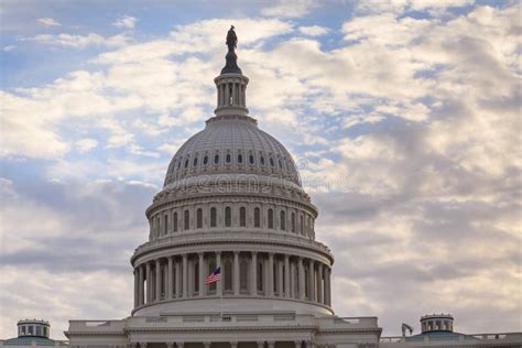 United States Capitol Dome Washington Dc Stock Image Image Of Statue