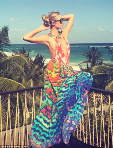 Paris Hilton Flashes Side Boob In Stunning Gown On Instagram Daily