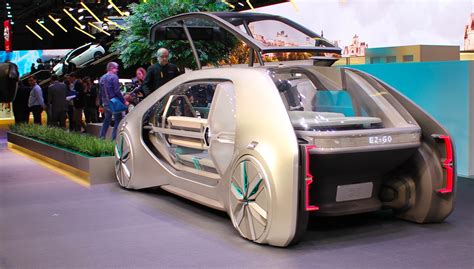 Renault Unveils Autonomous Ez Go Ride Sharing Concept