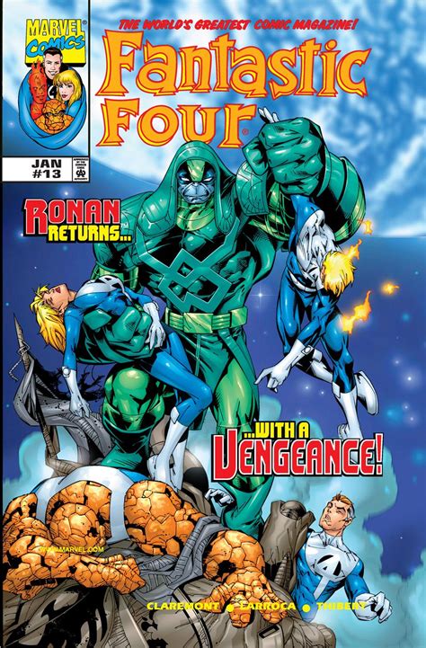 Fantastic Four 1998 13 Comic Issues Marvel