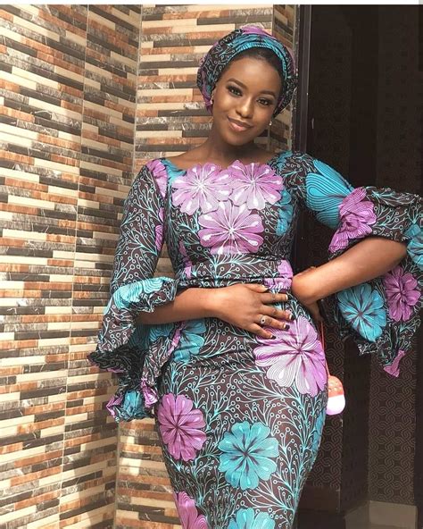 This is another beautiful collection of african ankara fashion styles. Model Bazin 2019 Femme - Bazin Riche Latest African Fashion Dresses African Fashion Dresses ...