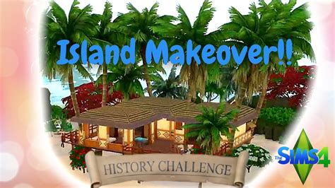 Sims 4 History Challenge Prehistoric Era Part 13 Island Makeover