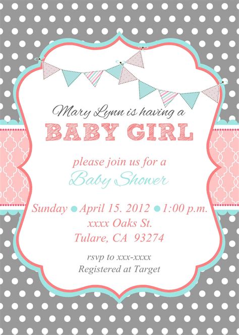 Grey Email Baby Shower Invitations Free Printable Baby Shower