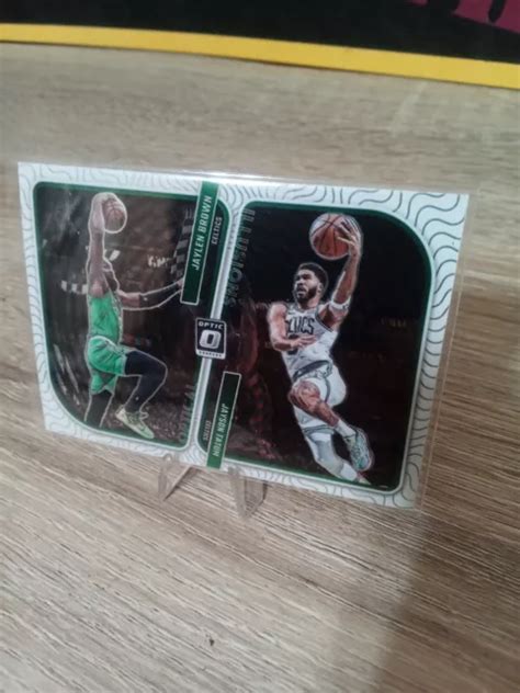 Nba Donruss Optic Jaylen Brown Jayson Tatum Optical Illusions