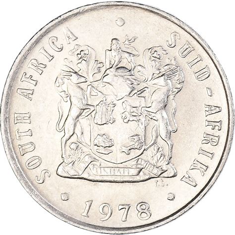 Coin South Africa 10 Cents 1978 African Coins