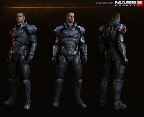 Artstation Shepard Mass Effect 3 Jaemus Wurzbach Shepard Mass