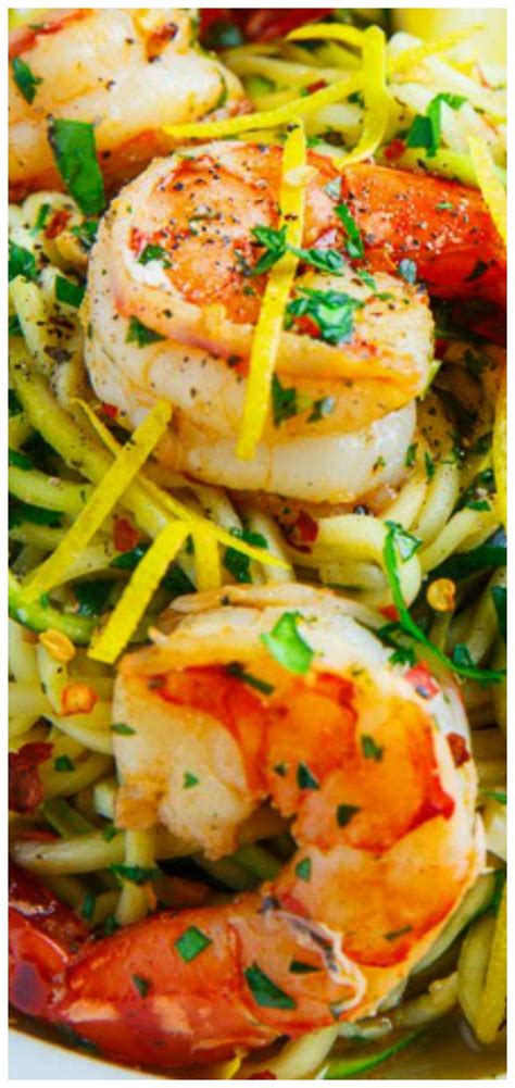 I've also got several tips on how to cook. Shrimp Scampi with Zucchini Noodles | Recipe | Cooking ...