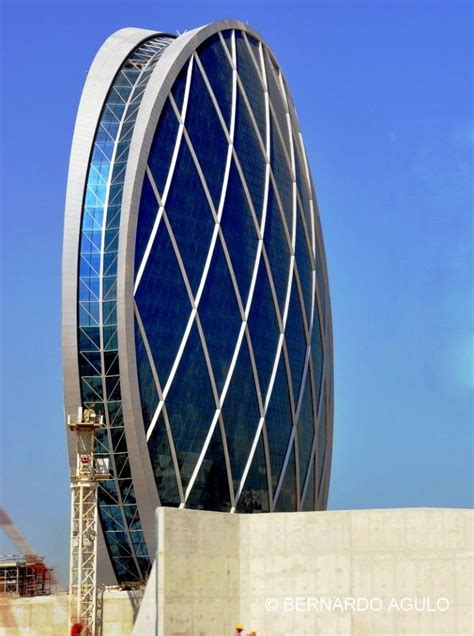 Coin Shaped Building Aldar Properties Headquarters Abu