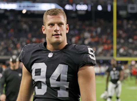 Carl Nassib First Openly Gay Nfl Player To Be Released By Raiders