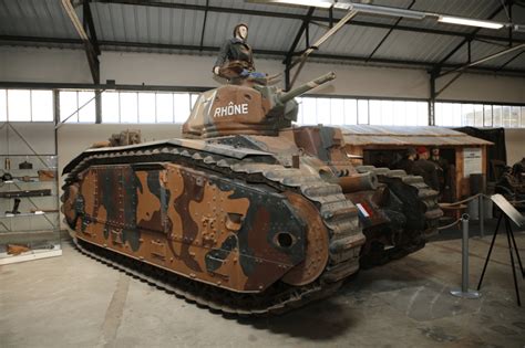 Renault B1 Bis A French Heavy Battle Tank From 1936 All Pyrenees