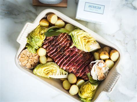Corned beef is traditionally made with brisket; Corned Beef with Cabbage and Butterball Potatoes | Corned beef, Corned beef recipes, Beef recipes