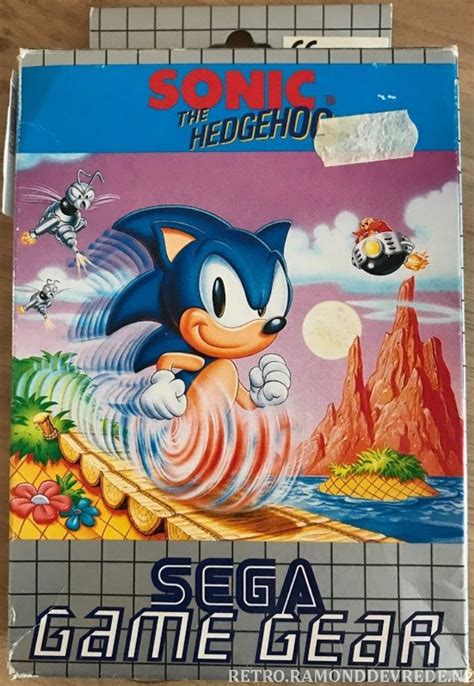 Sega Game Gear Sonic The Hedgehog Retro And Gaming