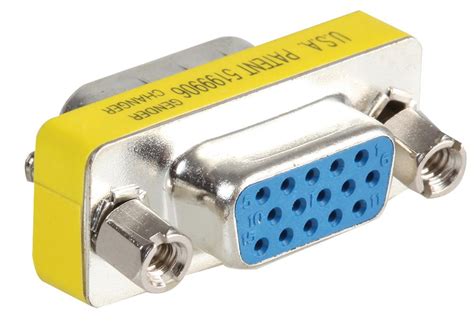8111 Videk D Sub Connector Adapter Port Saver High