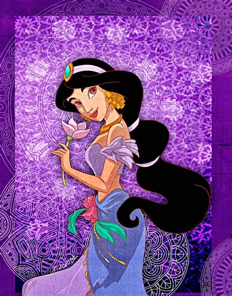 Disney Art Walt Disney Characters Walt Disney Fan Art Princess Jasmine Disney Jasmine