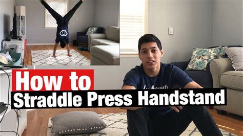 Straddle Press Handstand Tutorial Youtube