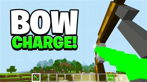 Bow Charge Texture Pack For Pvp Minecraft Bedrock Youtube