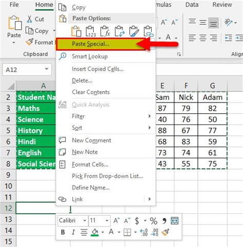 How To Convert Columns Into Rows And Vice Versa Excel Flip Rows And Columns Earn Excel