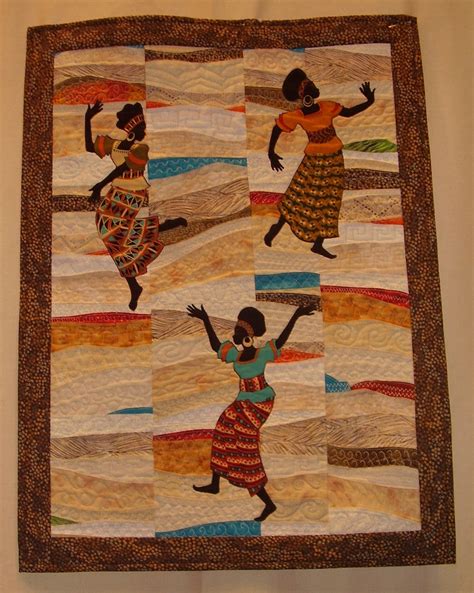 танцующие девушки квилт African Quilts African American Quilts