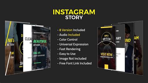 Instagram Story (After Effects Template) - YouTube