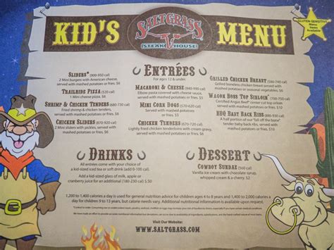 Restaurant menu design crello【menu maker】create your own menu free no design.the menu design is a visit card that sets the tone of your restaurant and makes the first impression of it. Saltgrass Steak House Celebrates National Family Meals Month with 99¢ Children's Menu and ...