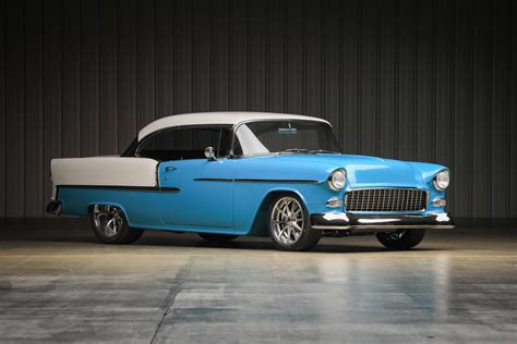 Supercharged 1955 Chevrolet Bel Air Shows Off Custom Makeover Inside