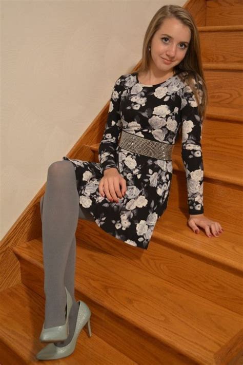 Afoot In The Spectrum Photo Dress With Stockings Fashion Tights