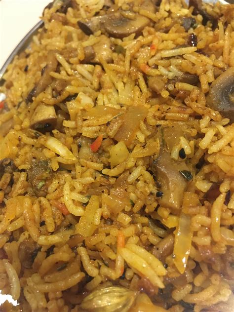 How To Cook Mushroom Pilau Royal Curry Club