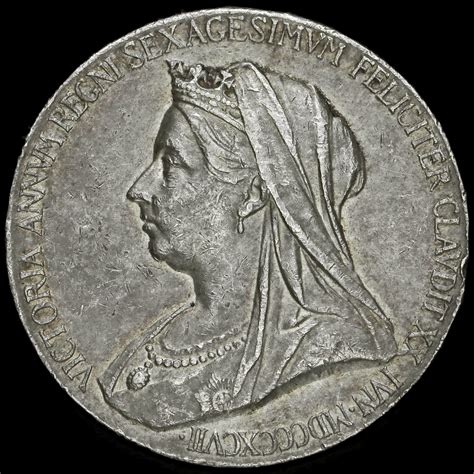 1897 Queen Victoria Official Diamond Jubilee Silver Medal