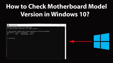 How to find motherboard manufacturer, model, serial number, and version in windows. How to Check Motherboard Model Version in Windows 10 ...
