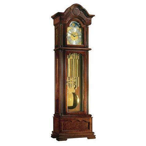 Walnut Triple Chime Grandfather Clock With Tubular Chime By Hermle Hermle