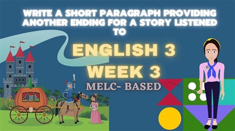 English 3 Q1 Week 3 Write A Short Paragraph Providing Another Ending
