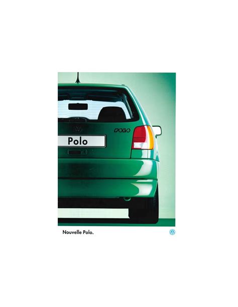 1994 Volkswagen Polo Brochure Frans