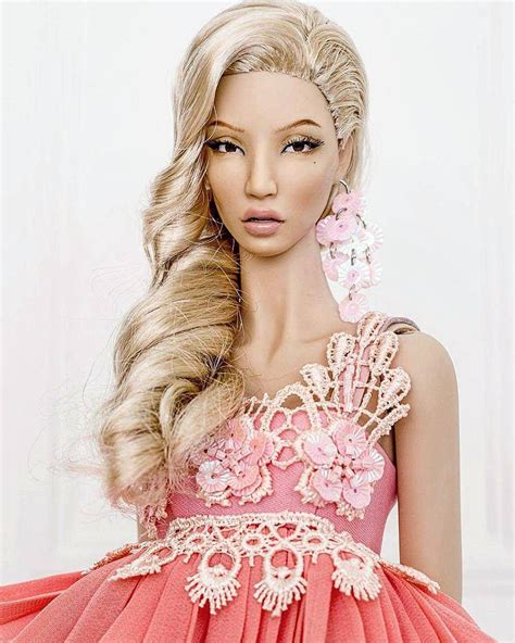 Barbie Pink Dress Doll Dress Barbie Doll Fashion Royalty Dolls