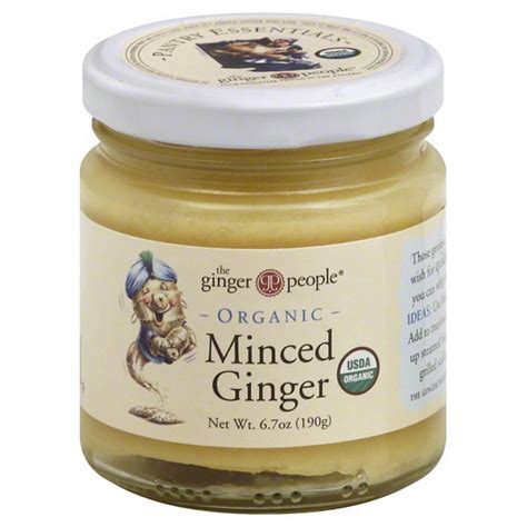 The Ginger People Organic Minced Ginger Shop Herbs And Spices At H E B